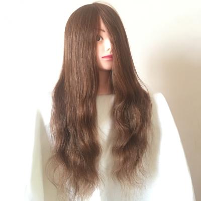 China With Wig 100% Natural Hair Mannequin Head Mannequin Head Styling Mannequin Women Head for sale