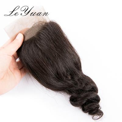 China Loose Wave Human Hair Best Quality 100% Virgin Hair Natural Wave Lace Frontal Hair for sale