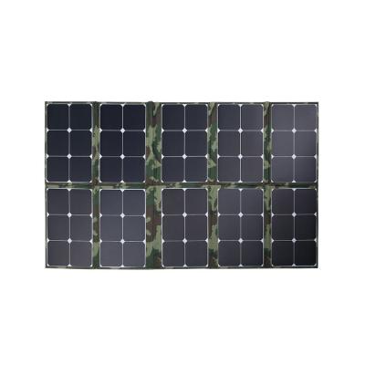 China Outdoor Activities Customize Portable Home Use 200W Solar Panel Charger Outdoor Camping Solar Panel Solar Panel Folding Solar Power Panel for sale