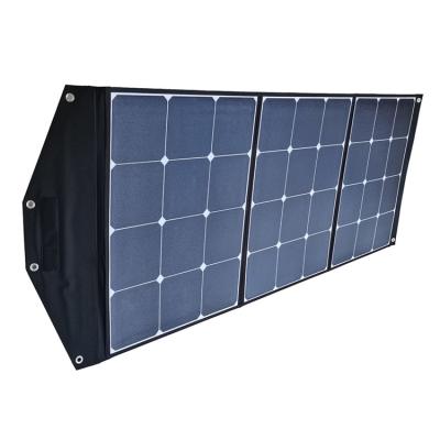 China Outdoor Activities New Arrival 200W OEM Customize Solar Panel Charger Folding Portable Camping 3 Times Increasing Outdoor Solar Powered Panel for sale