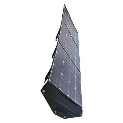 China Outdoor Activities Customize 200W 210W 220W OEM 3 Times Outdoor Solar Generator Portable Solar Panel Charger for sale