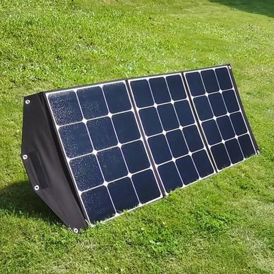 China Outdoor Activities High Quality Foldable Solar Panel Portable Charger Used With Power Station Portable Home Electric Devices for sale