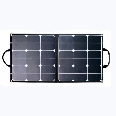 China Charging for Power Station or Outdoor Activities for Electric Devices Family Outdoor Foldable Solar Panel Charger Use 60W SunPower Portable Solar Power Supply for Laptop Mackbook Camera for sale