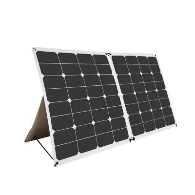 China Wholesale RV High Efficiency 100W Solar Panel 50W 60W 80W 90W 100W Semi SunPower Flexible Solar Panel For Roof Car Pump Controller for sale