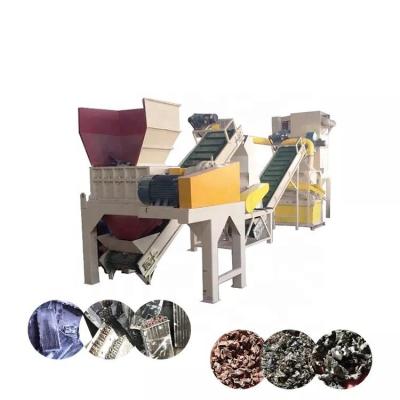 China Factory Copper Radiator Separator Machine Copper Scrap Recycling Plant for sale