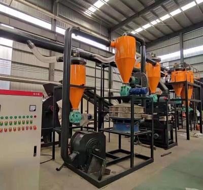 China New Technology ACP Scrap Aluminum And Plastic Recycling Sheet Recycle Machine Aluminum Plastic Separation Machine for sale