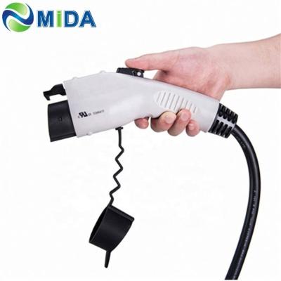 Cina SAE 32amp EV Plug Connector For Nissan Leaf EV Charging Plug ≫1000MÎ©(DC500V) in vendita