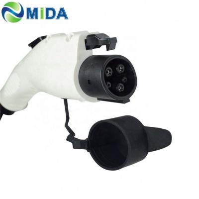 China 16A Three Phase Type2 Male EV Charging Handle EV Charging Plug ≫1000MÎ©(DC500V) à venda