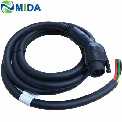 중국 80Amp SAE J1772 Plug Type 1 EV Charging Cable for Electric Car Charger Station 판매용