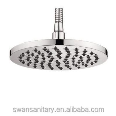 China Contemporary Ultra Thin Top Toilet Stainless Steel Shower Head With Silicone Panel for sale