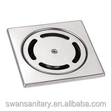 China Design Kitchen Strainer Customized Floor Drain With Stainless Steel Cover for sale