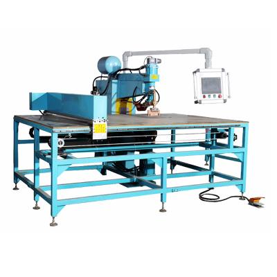 China Factory Automatic Row Welding Stainless Steel Wire Locker Frame Tray Welder Small Mesh Welding Machine With X/Y Axis for sale