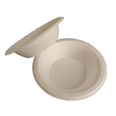 China Minimalist BBFS12010 Biodegradabler Eco-friendly Sugarcane Bagasse Bagasse Pulp Disposable Bowl for sale