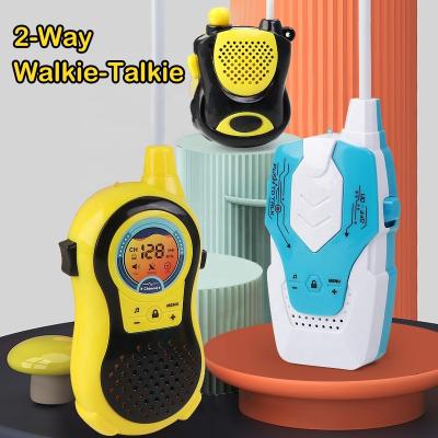 China ABS Kids Walkie Talkie Two Way Radio Intercom Two Way Radio Cute Kids Toy Gift Birthday Long Range Handheld Child Toys for sale