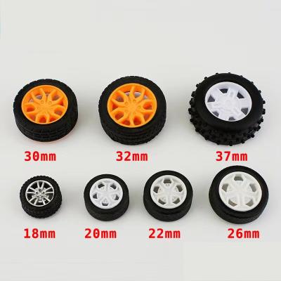 China Professional low price rubber wheel car toy non-inflatable rubber car wheel for sale