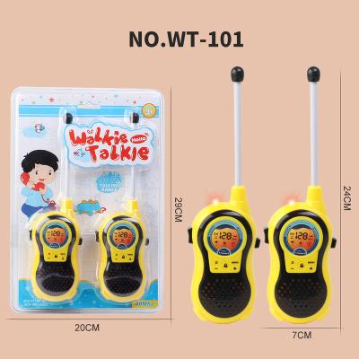 China Light Kids Walkie Talkie Intercom Two Way Radio Cute Kids Toy Gift Birthday Long Range Handheld Child Toys for sale