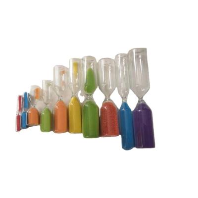 China China Supplies Sandglass 60 Hour Sand Timer Bag Plastic Colored Sandglass+Gift Gift For Kids Games Classroom Home for sale