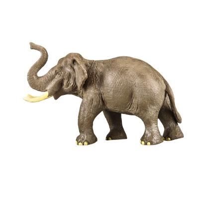 China Present ; Collectible Zoo Animals Toy Models Kids Small Realistic PVC Wild Figure Mini Elephant Animal Toys for sale