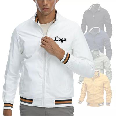 China Wholesale QUICK DRY custom made baseball jacket men's bomber jacket fashion logo stand collar baseball batting jackets for sale