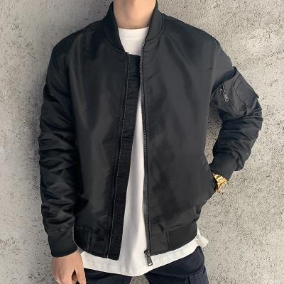 China Wholesale QUICK DRY Men's High Quality Plus Size Casual Outdoor Winter Jacket Baseball Coat Blank Leather Jackets for sale