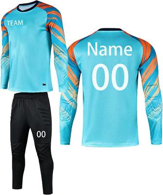 China Custom Football Jersey Sets Kids Football Long Sleeve Sale Soccer Jersey Football for sale