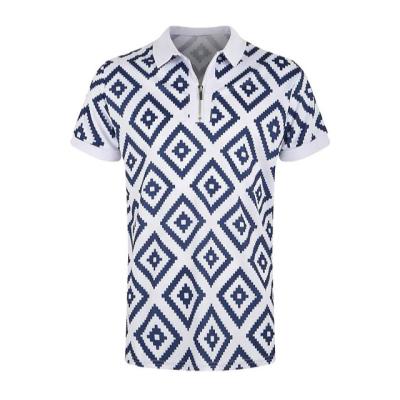 China Antibacterial Mens Golf Shirt Tennis Shirt 3D Print Graphic Prints Linear Collar Street Casual Button Down Short Sleeve Tops Mens Shirt for sale