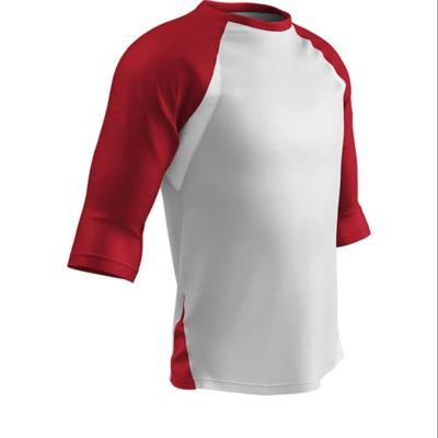 China Wholesale Cheap Blank Type Antibacterial Supply Service Baseball Jerseys Plain OEM Sportswear Wear Baseball Product for sale