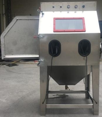 China Garment Shops Spray Blasting Device , Wet Sand Blasting Cabinet for sale