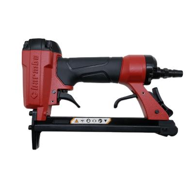 China High Quality Wooden Boxes Heavy Duty Integrated Silencer Pneumatic Nail Gun For Home Improvements for sale