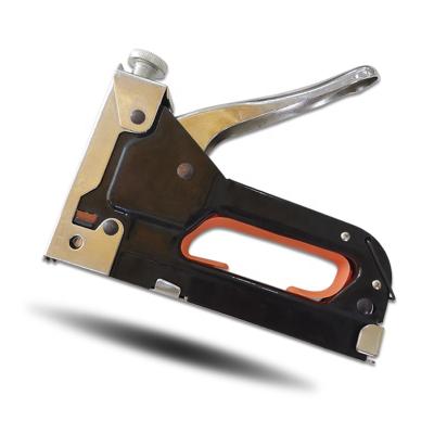 China New arrival wood boxes heavy duty u-type d-type t-type 3-in-1 hand staple manual gun for furniture for sale