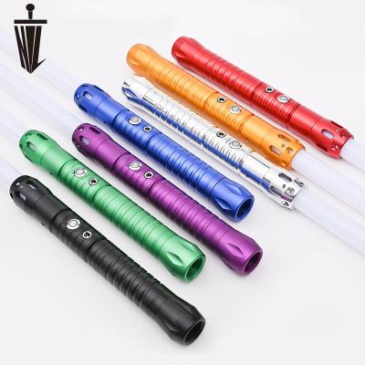 China Aluminum Alloy & Polycarbonate Lichtschwert Star Lightsaber Flashing Light Lightsaber Led Sword Light Toy Saber Metal Rgb DiscolorationCosplay FX for sale