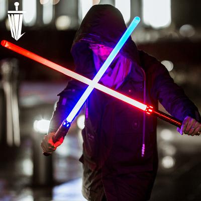 China Aluminum Alloy & Polycarbonate Metal Handle Sabl De Luz Lightsaber Lichtschwert Blade Infinite Color Changing Laser Sword Luke Skywalker for sale