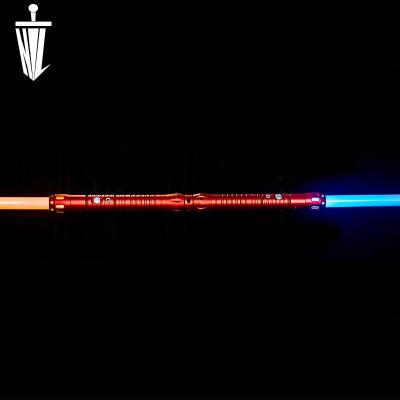 China Aluminum Alloy & Color Changing Saber Laser Metal Sword Toy From Sable De Luz With Rgb Infinite 9 Bladed FX Lightsaber Double Lichtschwert Cosplay Polycarbonate for sale