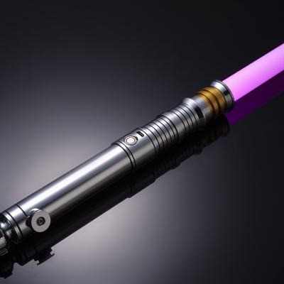 China 17 Sets New Style Light Metal Handle RGB Color Soft Swing Dueling FX Lightsaber Toy for sale