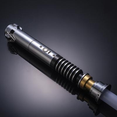 China Saber Toys Luke Rgb Hilt Double Sided Force Sound Effect FX Lightsaber Blink Duel Fighting Side 17 Sets for sale