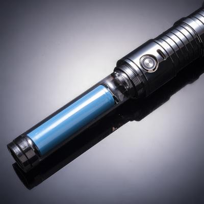 China 17 Sets + Swing (Balanced Swing) Special Material Infinite Color FX Lightsaber Sensitive Rechargeable Led Laser Sword for sale