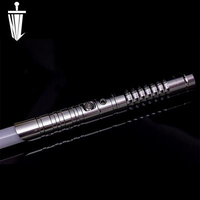 China Aluminum Alloy & Colorful Dueling Luz Sand Flash Sound FX Lightsaber Luz Saber Lichtschwert Sword Polycarbonate Kids Toys Cosplay Lightsaber for sale