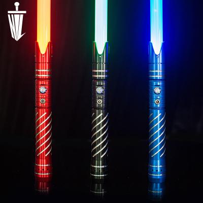 China Aluminum Alloy6063 Kids Adult RGB 15 Colors Changing Sand De Luz Fighting Fx Lightsaber Creative Sword Lightsaber Saber Lightsaber Outdoor Duel for sale