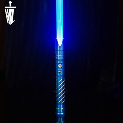 China Aluminum Alloy & Color Saber Laser Metal Double Bladed FX Lightsaber Laser Cosplay Toy Lichtschwert Rgb Infinite Changing Polycarbonate Saber Led Sword for sale