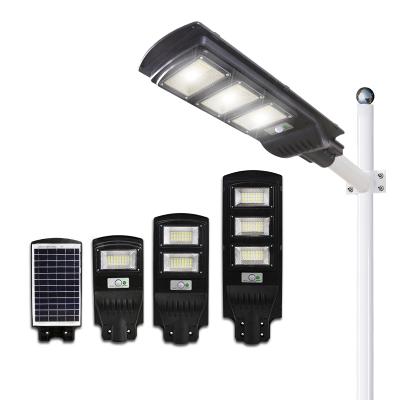 China Promotional Road Sale IP65 Waterproof Outdoor Solar Light 30W 60W 90W All in One Integrated Led Solar Street Light for sale