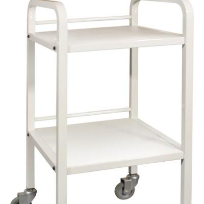 China Hospital Trolley 2-Shelf Metal Hospital Trolley Salon Trolley Salon Trolley for sale