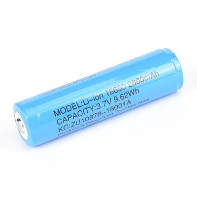 China Toys PSE Certificate 18650 Li-ion Battery 2600mAh 2600mAh 3.7v Rechargeable Li-ion Battery 18650 Lithium Ion Batteries With PCM à venda