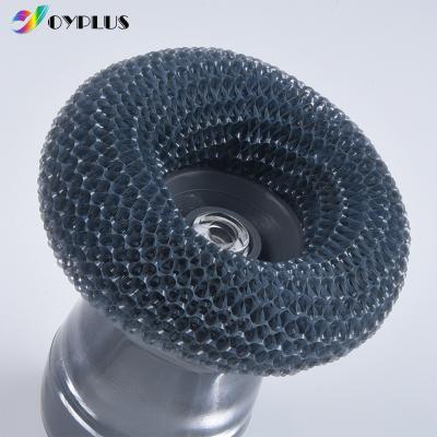 China Sustainable Plastic PP Polyester Fiber Kitchen Dish Sink Wash Small Wash Scrub Wire Brush for sale