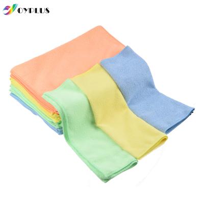 China Small Microfiber Cleaning Cloth Towel Eco-friendly Sustainable Microfiber Towel Washable For House Cleaning for sale