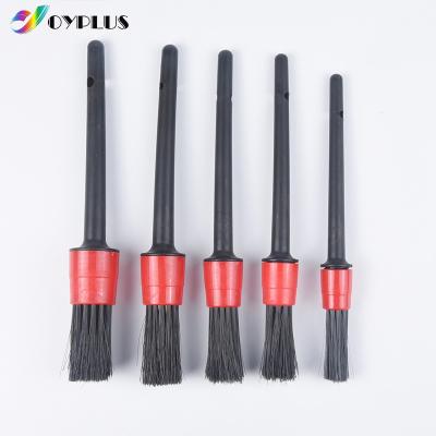 China Car Cleaning 5pcs Stabilized Car Supplies Detailing Brush Cleaning Brush Car Wash Detailing Brush for sale