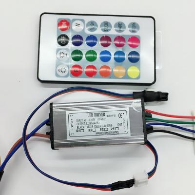 China Lighting Gr035 20w (4-8 Series 3 Parallel) Waterproof RGB Remote Control For Permanent Timing Power Supply for sale