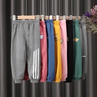 China New Products Windproof Warm Cotton Jogger Pants For Kids Boys for sale