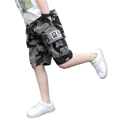 China Summer Viable Casual Boy Waist Knee Length Baby Short Elastic Pants for sale