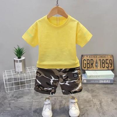 China Wholesale New Summer Baby Sweat Suits Home Clothing Tracksuit Anti-shrink Clothing Set for sale