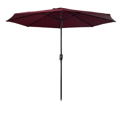 China Modern outdoor sun umbrella garden hanging umbrella for sale